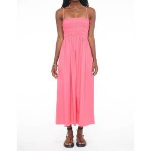 pistola | Dresses | New Pistola Bianca Smocked Bodice Dress In Pink Punch |  Poshmark